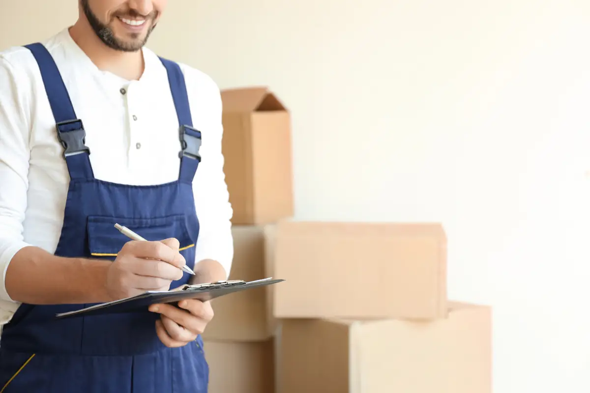 Apartment movers in Astoria Queens handling local residential move with furniture and boxes 22 Moving